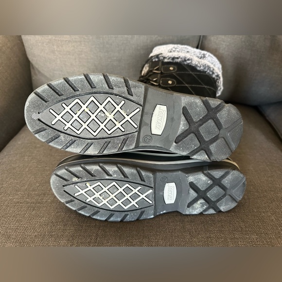 Khombu Women’s Black Winter Snow Boots size 7 - Picture 7 of 7